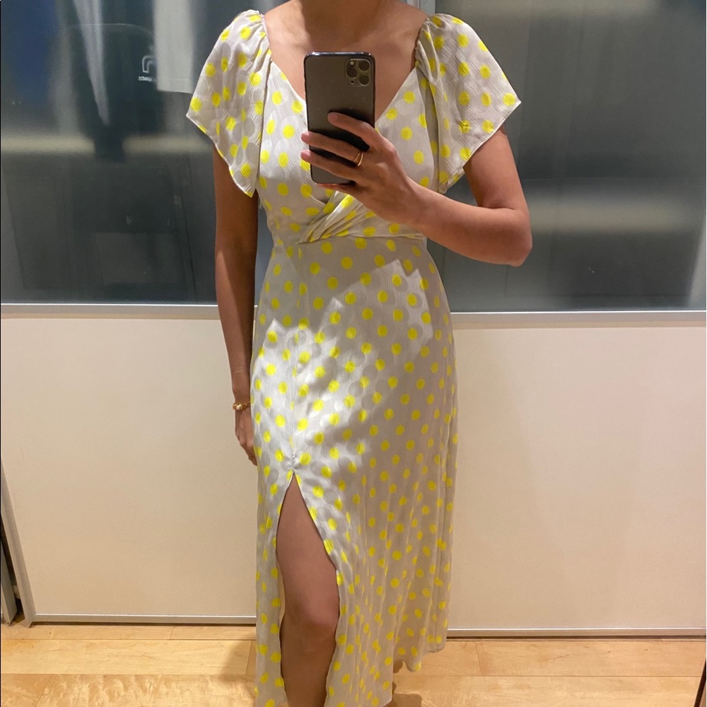 NWOT Zara polka dot dress